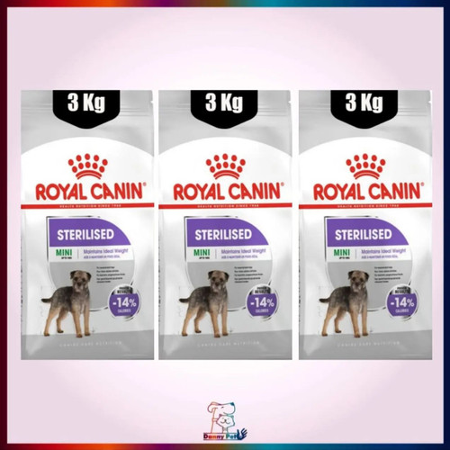 غذا خشک سگ رویال کنین مینی استریلایزد