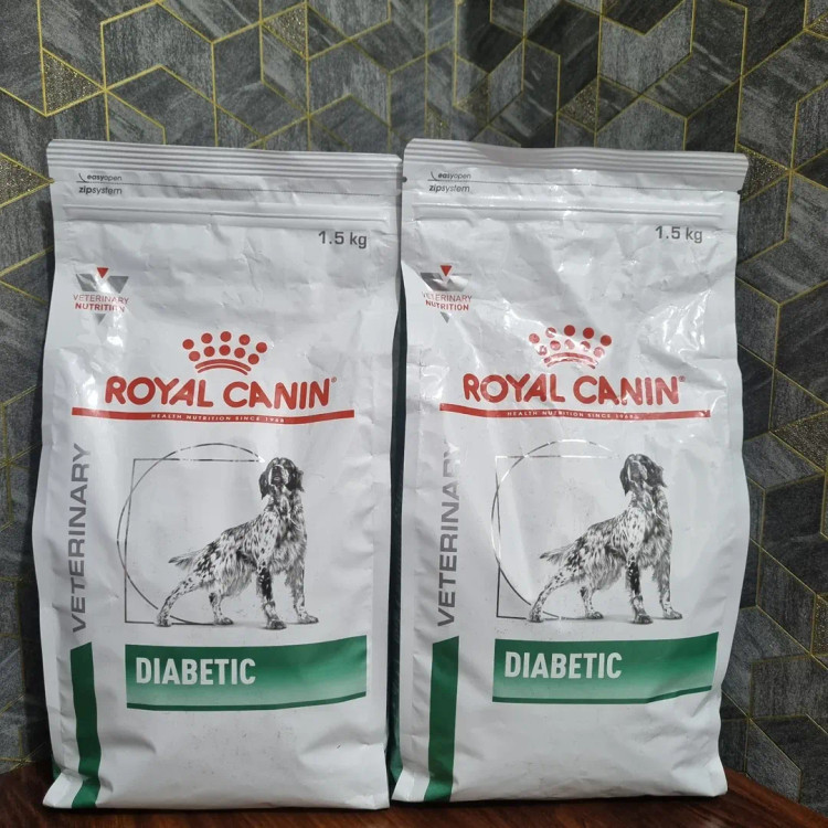 غذا خشک سگ رویال کنین دیابتیک 1/5 کیلو-انقضا01/2026